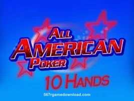 All American Poker 10 Hand Game